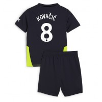 Maglia Calcio Manchester City Mateo Kovacic #8 Seconda Divisa Bambino 2024-25 Manica Corta (+ pantaloncini)